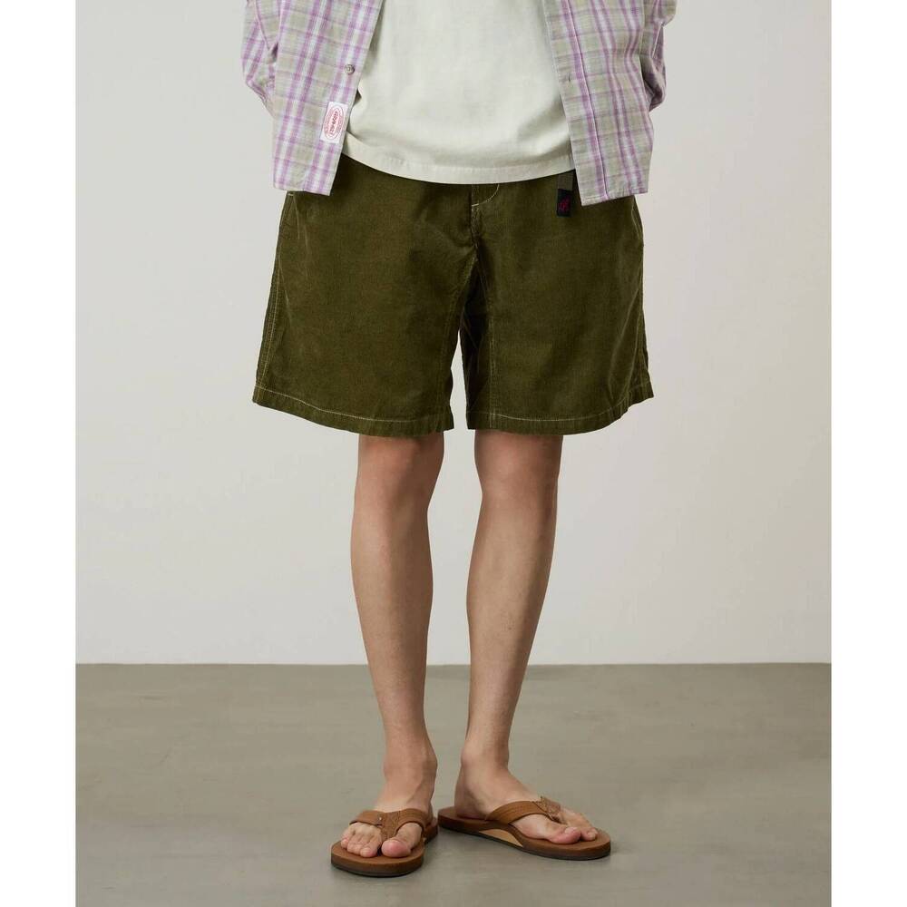 NEW GRAMICCI corduroy g-short in olive